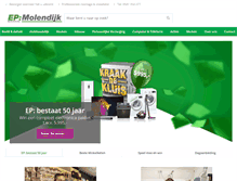Tablet Screenshot of epmolendijk.nl